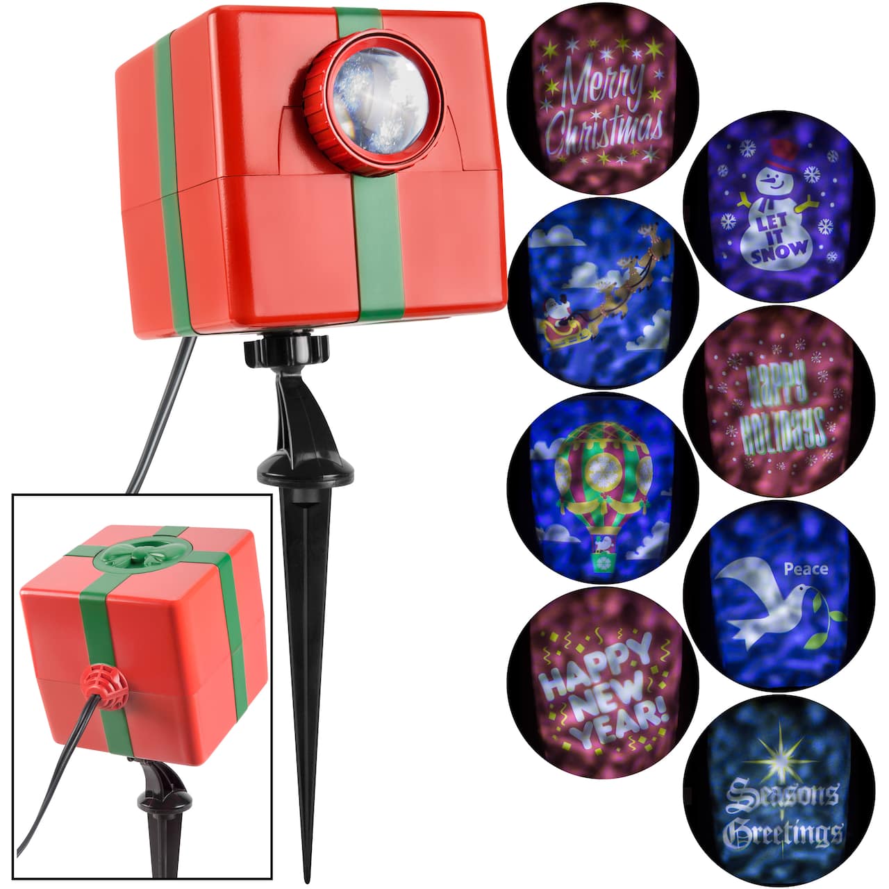 Christmas Lightshow® Projection Fire & Ice™ Holiday Projector
